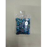 Crystal AB 13 x 18mm (Oval) Kelly Green