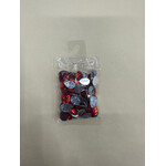 Crystal Plain 10 x 14mm (Drop) Red