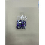 Crystal Plain 10 x 14mm (Drop) Purple