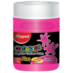 Maped Paint Pot Fluorescent Color Peps 200ml -  Pink