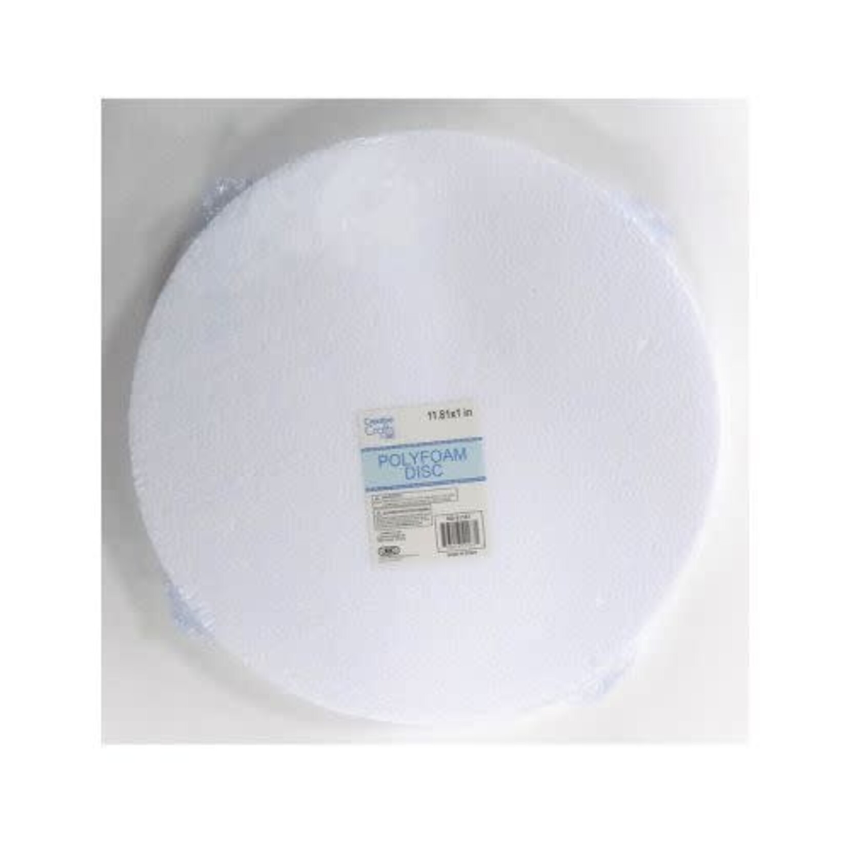 POLYFOAM DISC 30CM X 2.5CM 1 PC