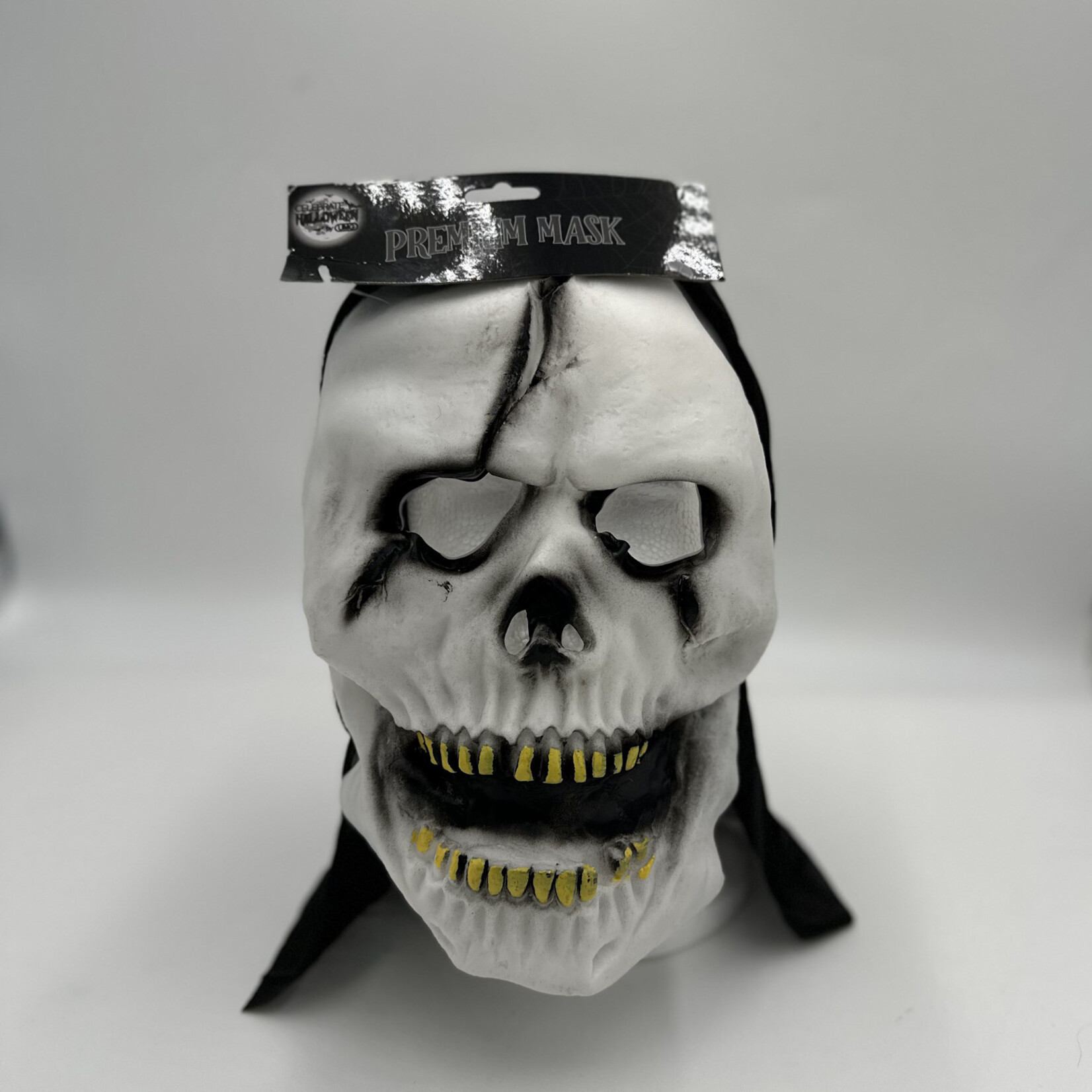 MASK HALLOWEEN SKULL W/ CLOTH