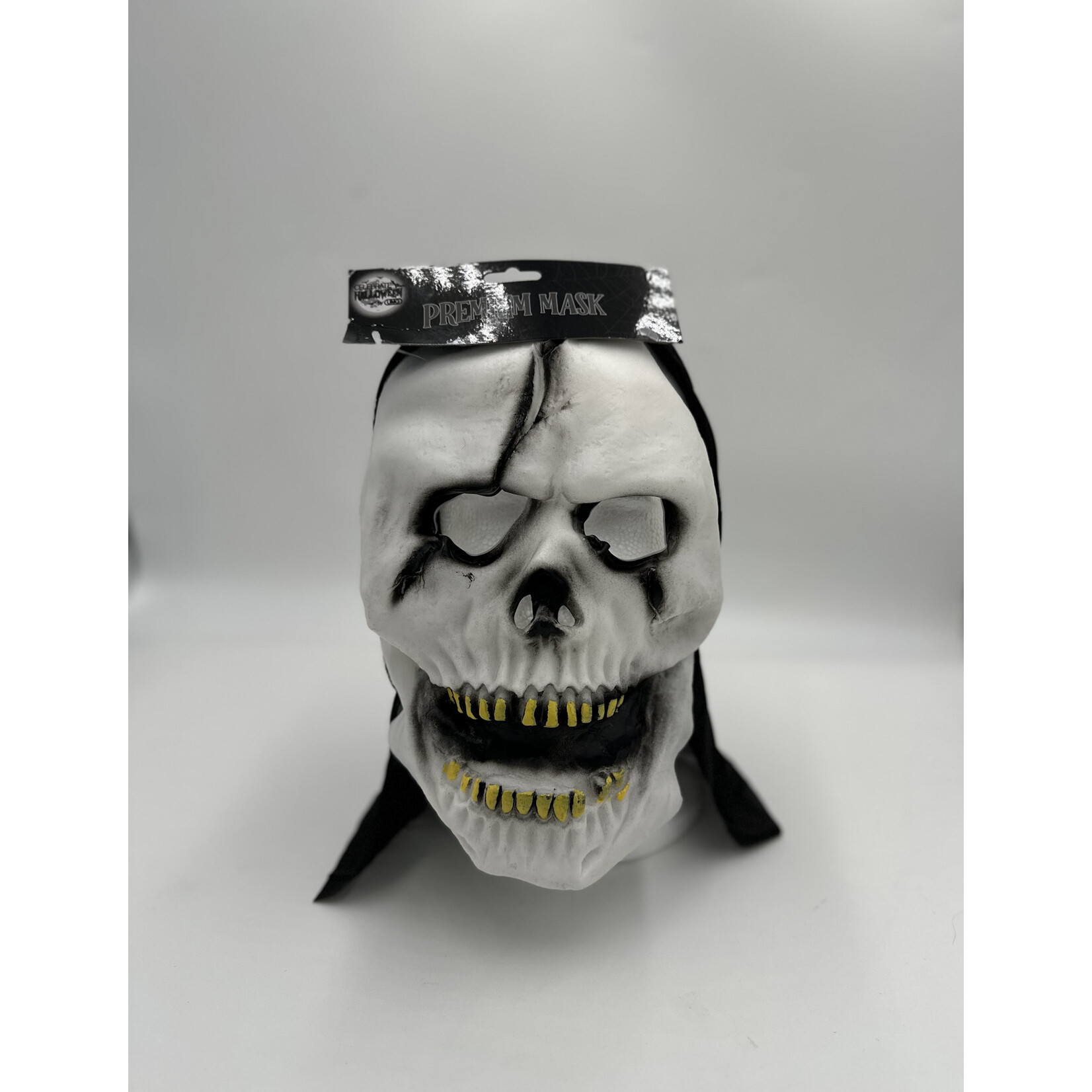MASK HALLOWEEN SKULL W/ CLOTH