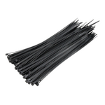 Cable Ties Pack (100pcs) Black 10" x 50 lbs