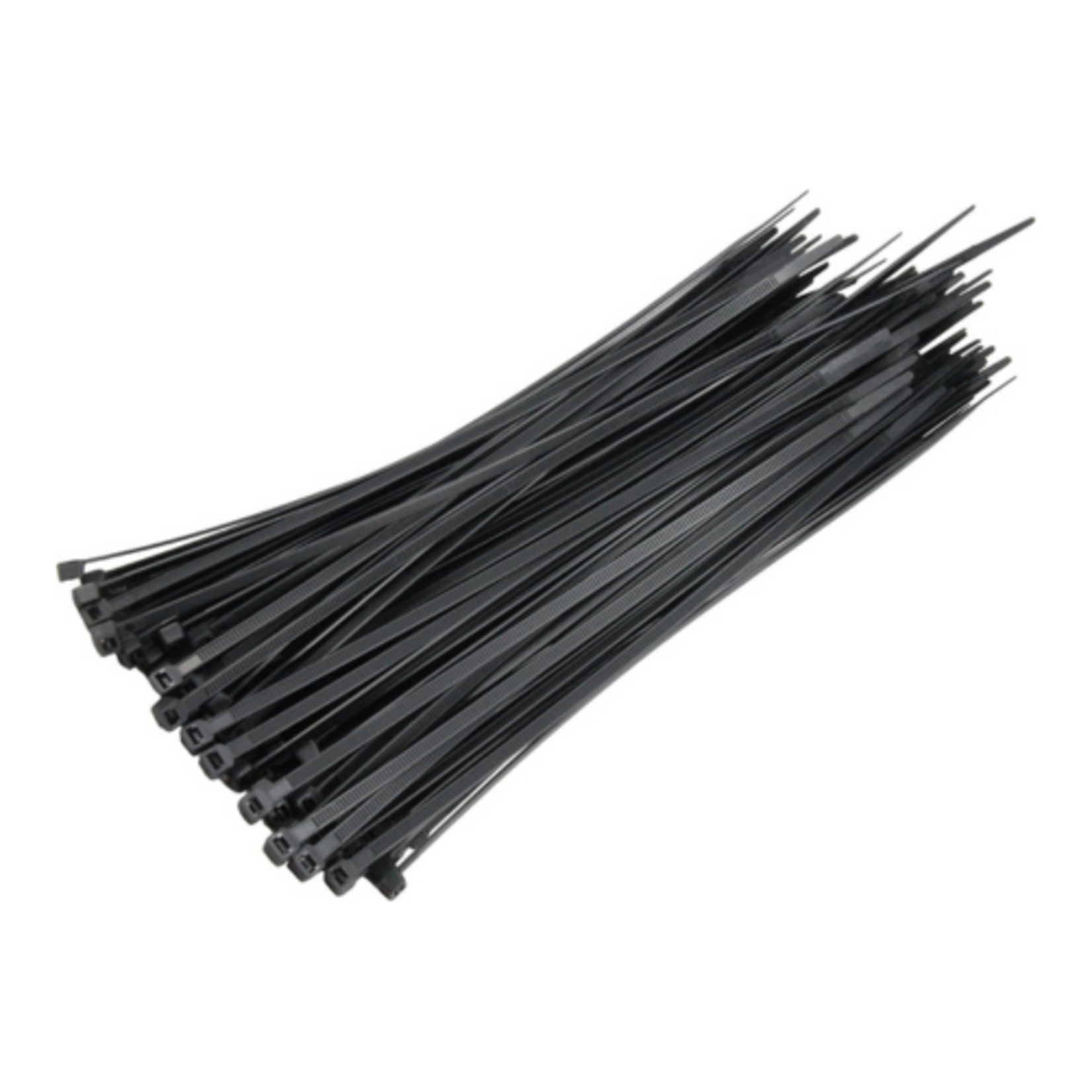 Cable Ties Pack (100pcs) Black 10" x 50 lbs