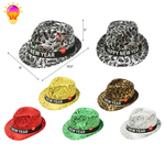 Light up New Year Hat Assorted Colours