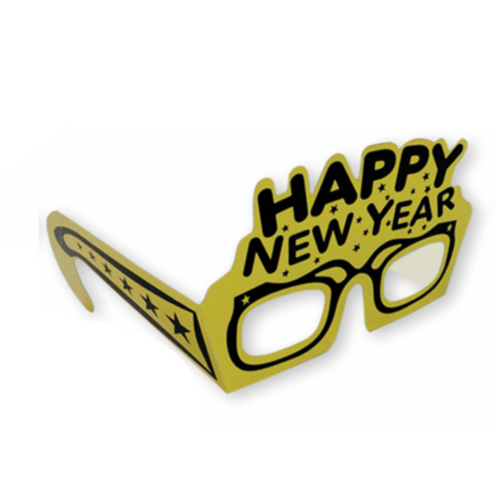 Gold Happy New Year Glasses