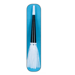 9" Horn With Fringe - Black