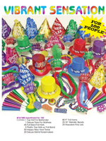 Sensation Party Kit For 100 People - Vibrant
