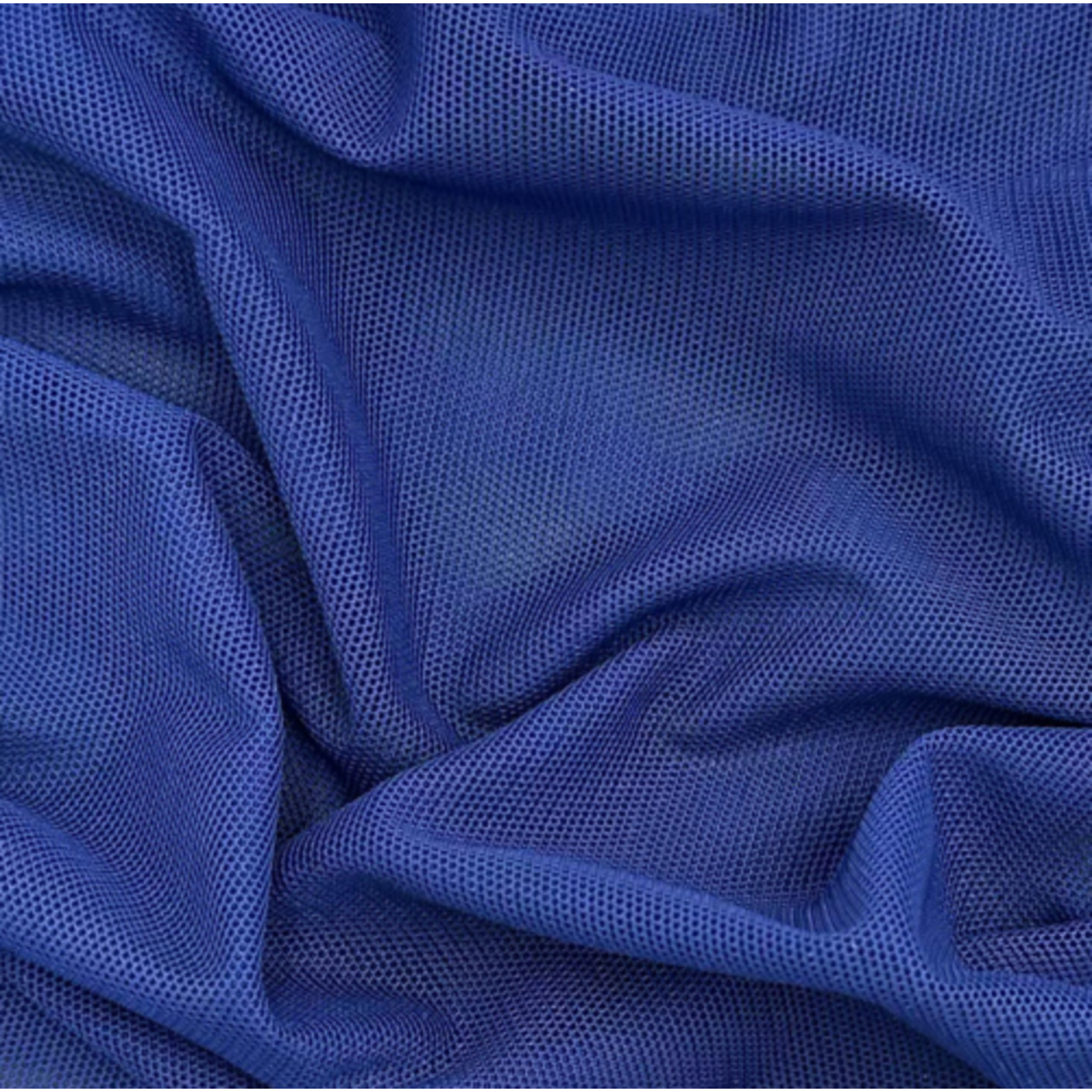 Stretch Mesh Plain  Navy