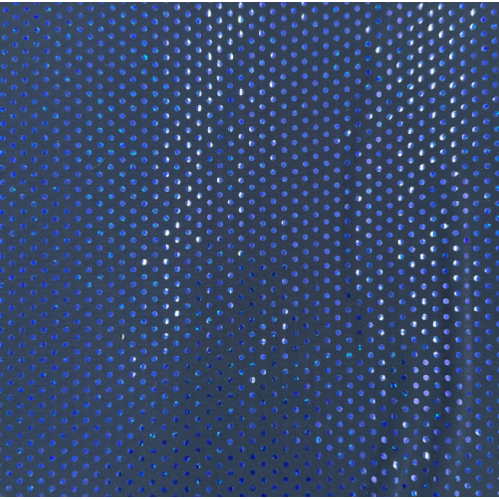 SPANDEX 2MM HOLOGRAPHIC POLYESTER ROYAL
