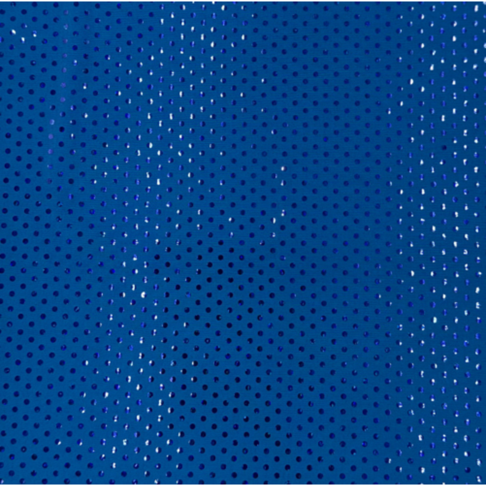 SPANDEX 2MM HOLOGRAPHIC POLYESTER BLUE