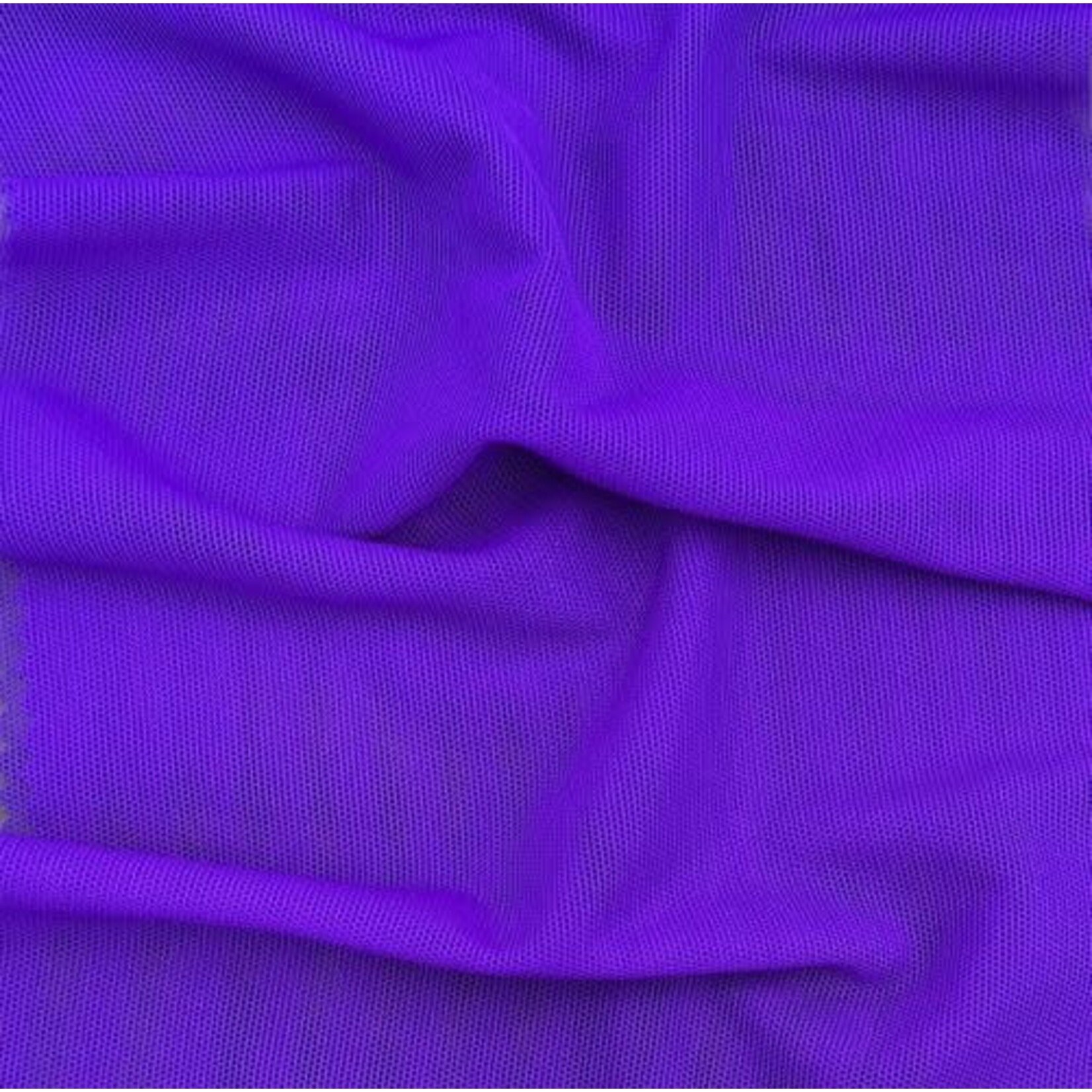 Stretch Mesh Plain  Purple
