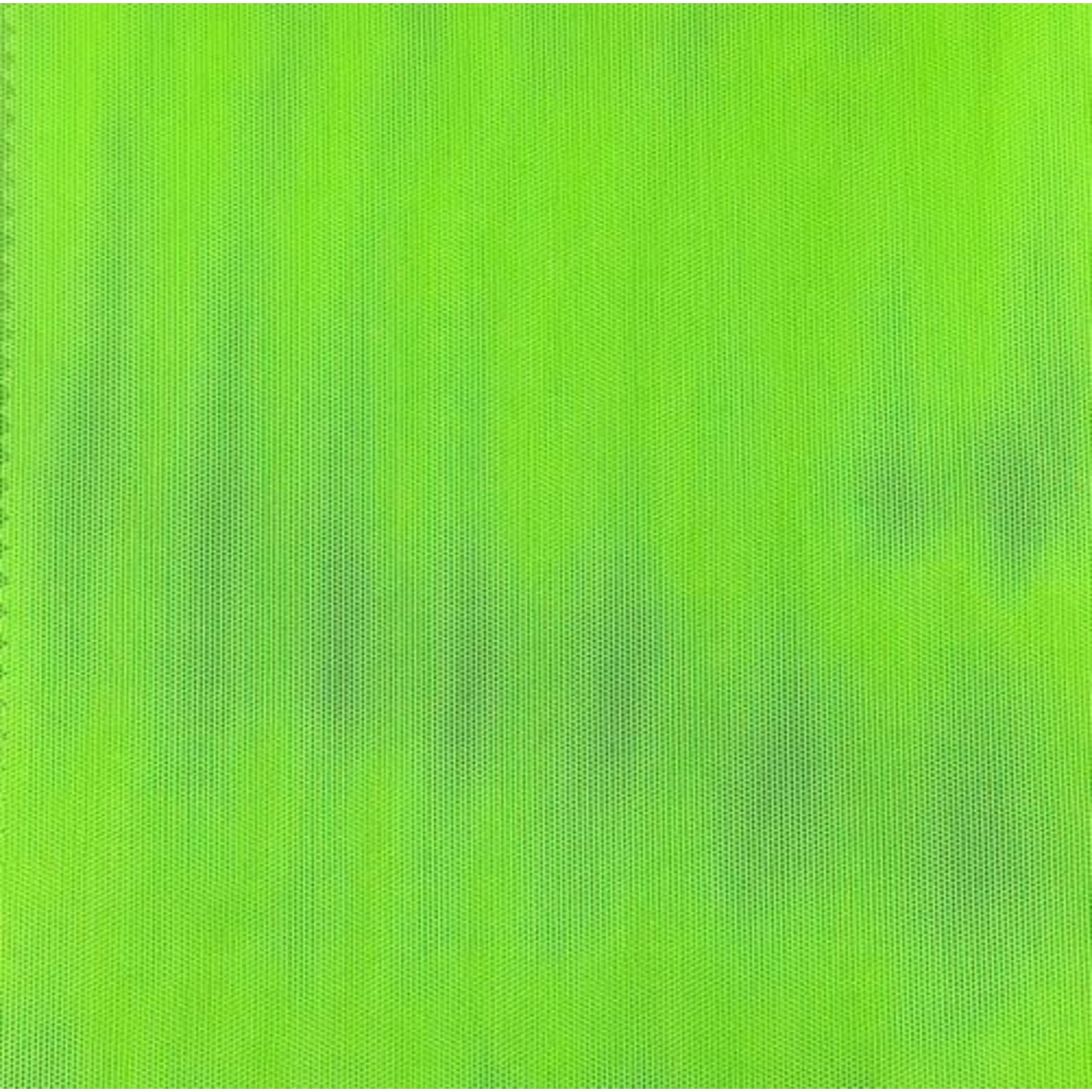 Stretch Mesh Plain  Neon Green