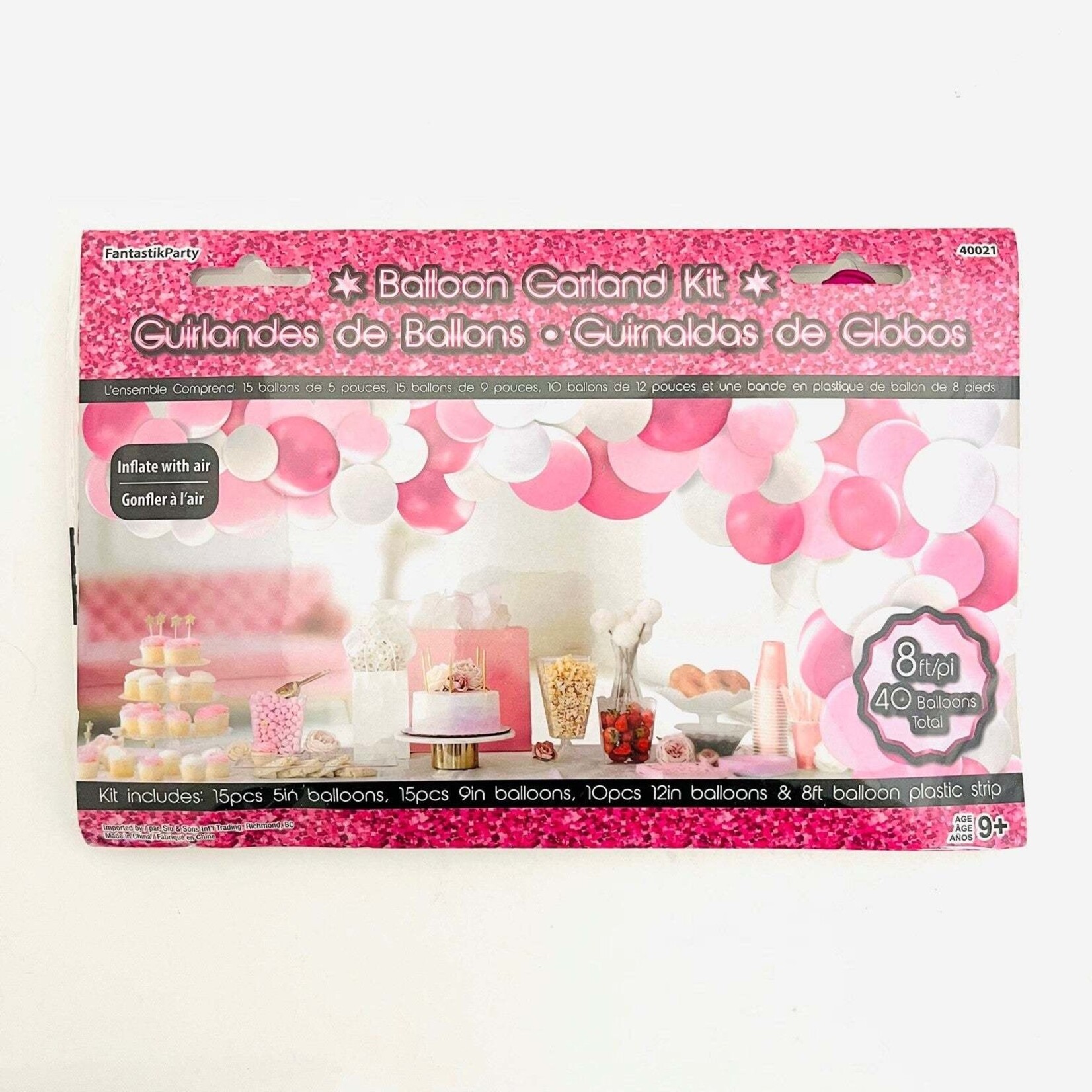 Balloon Garland Kit - Pastel Pink