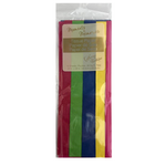 10CT STEP FOLD MULTI COLOR TISSUE WRAPS;PREMIUM