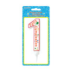 GIANT NUMERAL CANDLE FELIZ CUMPLEANOS 1