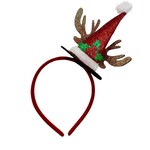 XMAS HEADBAND ANTLER HAT