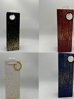 DELUXE WINE BAG HOT-STAMP FLUID ASST