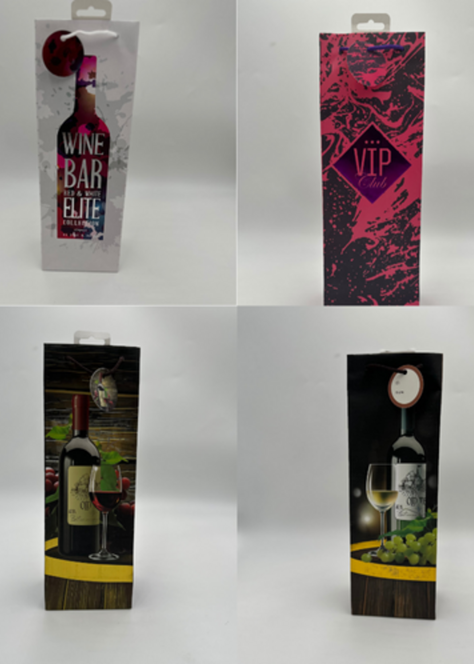 DELUXE WINE BAG HOT-STAMP CELEBRATION ASST