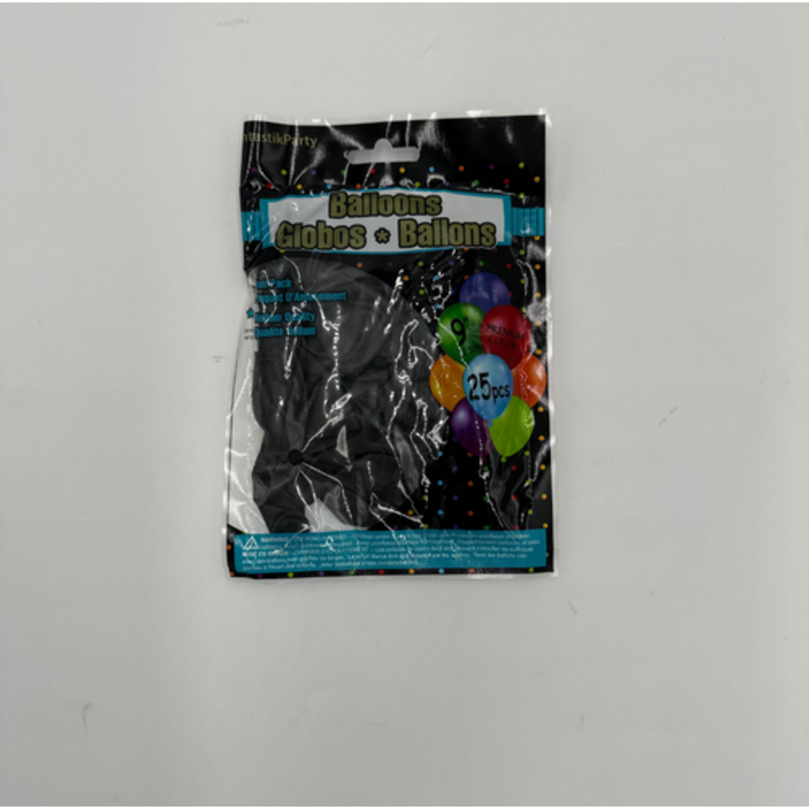 Color Fantastik Latex Balloons Premium 9 Inches (25 Pieces)