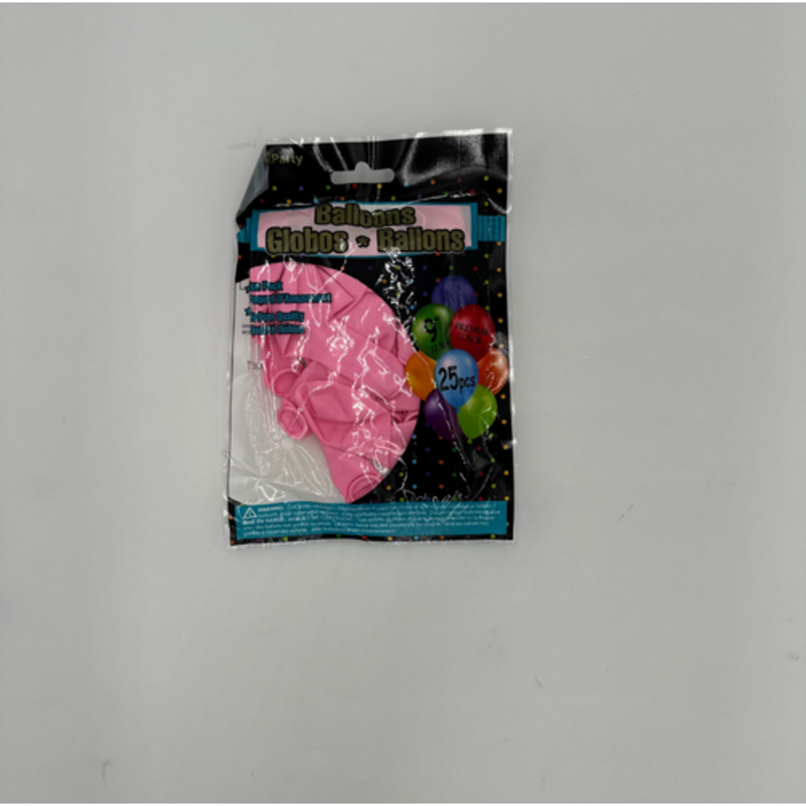 Color Fantastik Latex Balloons Premium 9 Inches (25 Pieces)