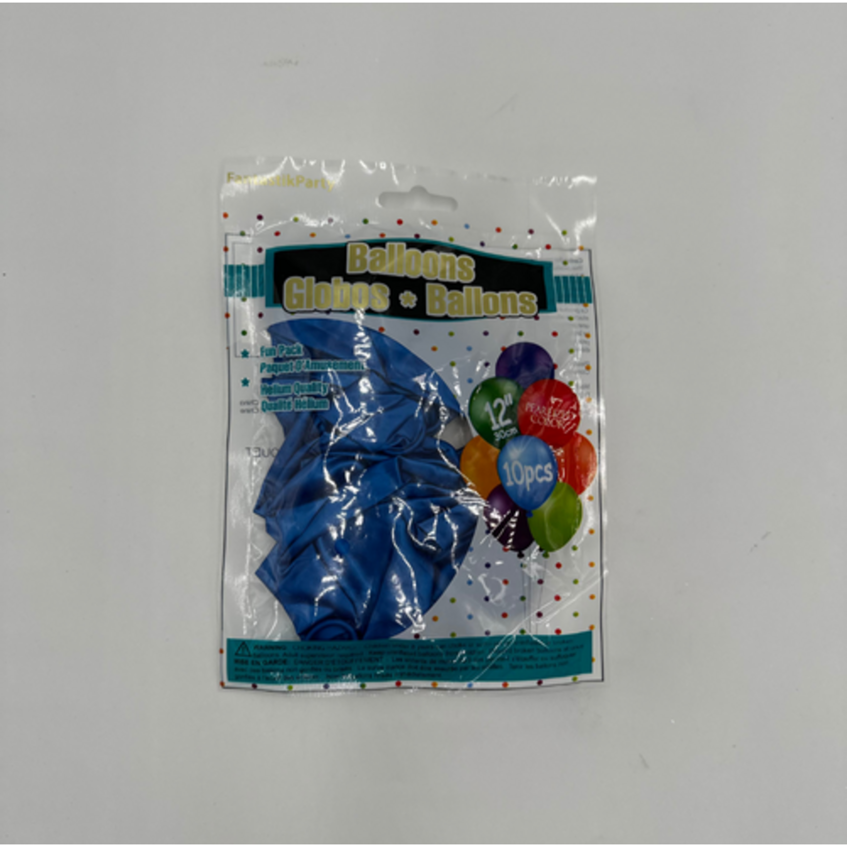 Color Fantastik Helium Quality Balloons Pearlised 12 Inches (10 Pieces)