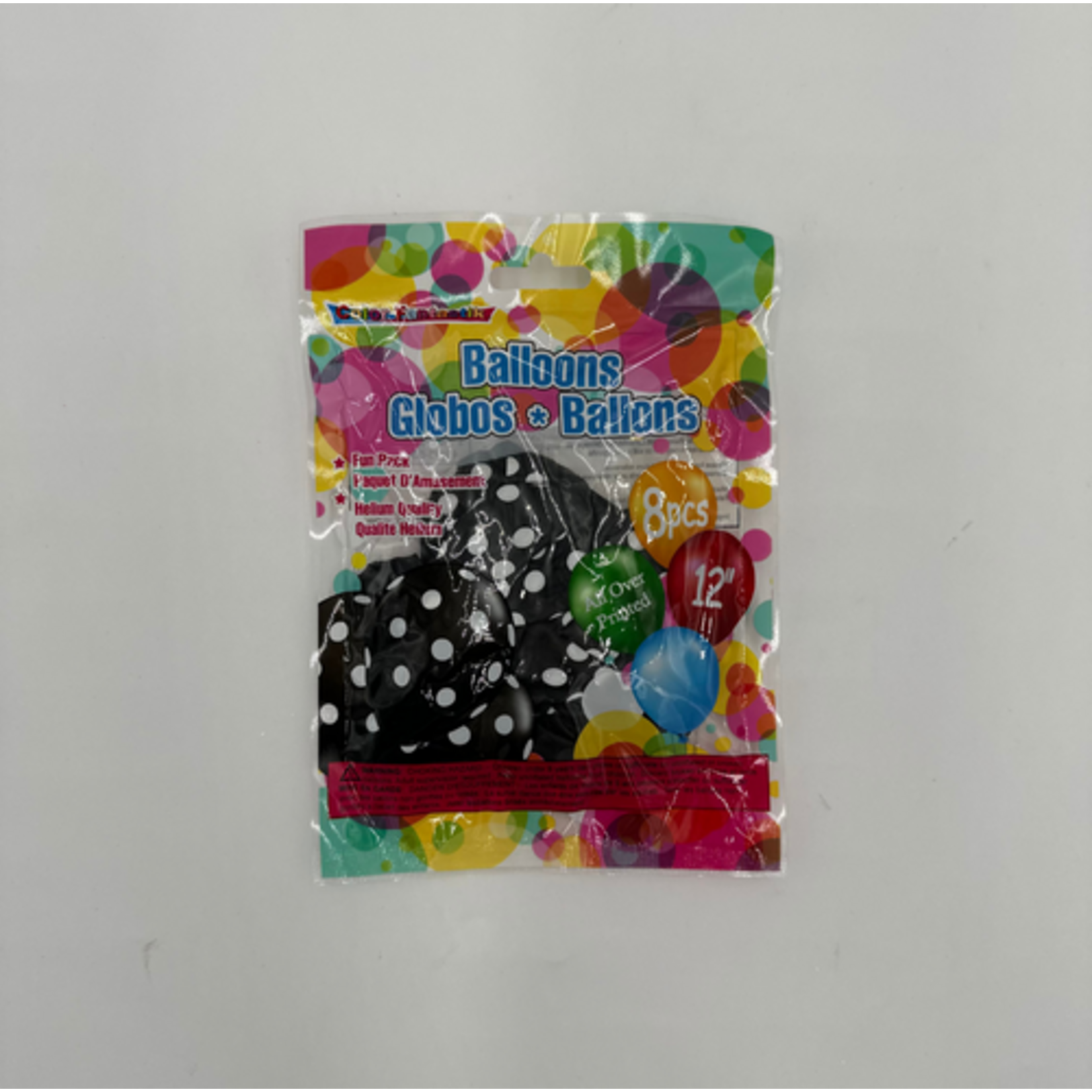 Polka Dots 12 Inches Party Balloons (8 Pieces)