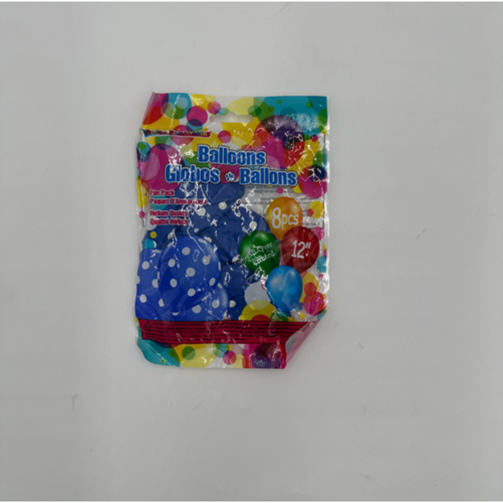 Polka Dots 12 Inches Party Balloons (8 Pieces)