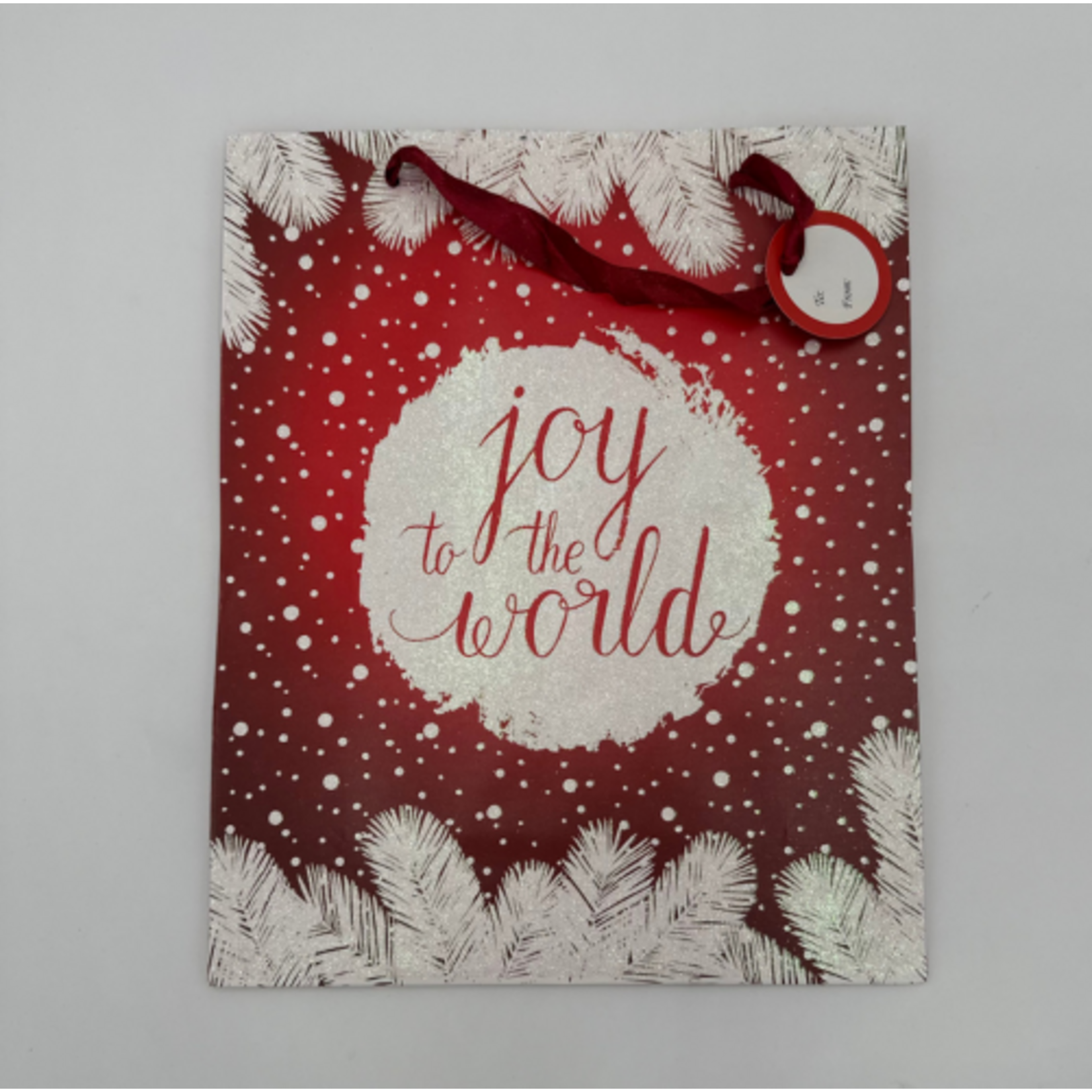 CHRISTMAS LGE GLITTERED BAG TREE