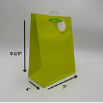 SOLID COLOR MED BAG; MATTE APPLE GREEN