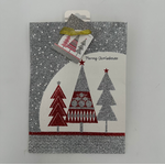 CHRISTMAS MED GLITTERED BAG TREE