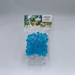 PLASTIC FISH TANK PLANT TURQUOISE