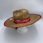 MEXICO STRAW HAT BANDANA