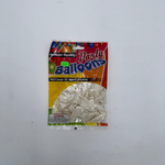 10PC WHITE PEARLIZED BALLOON