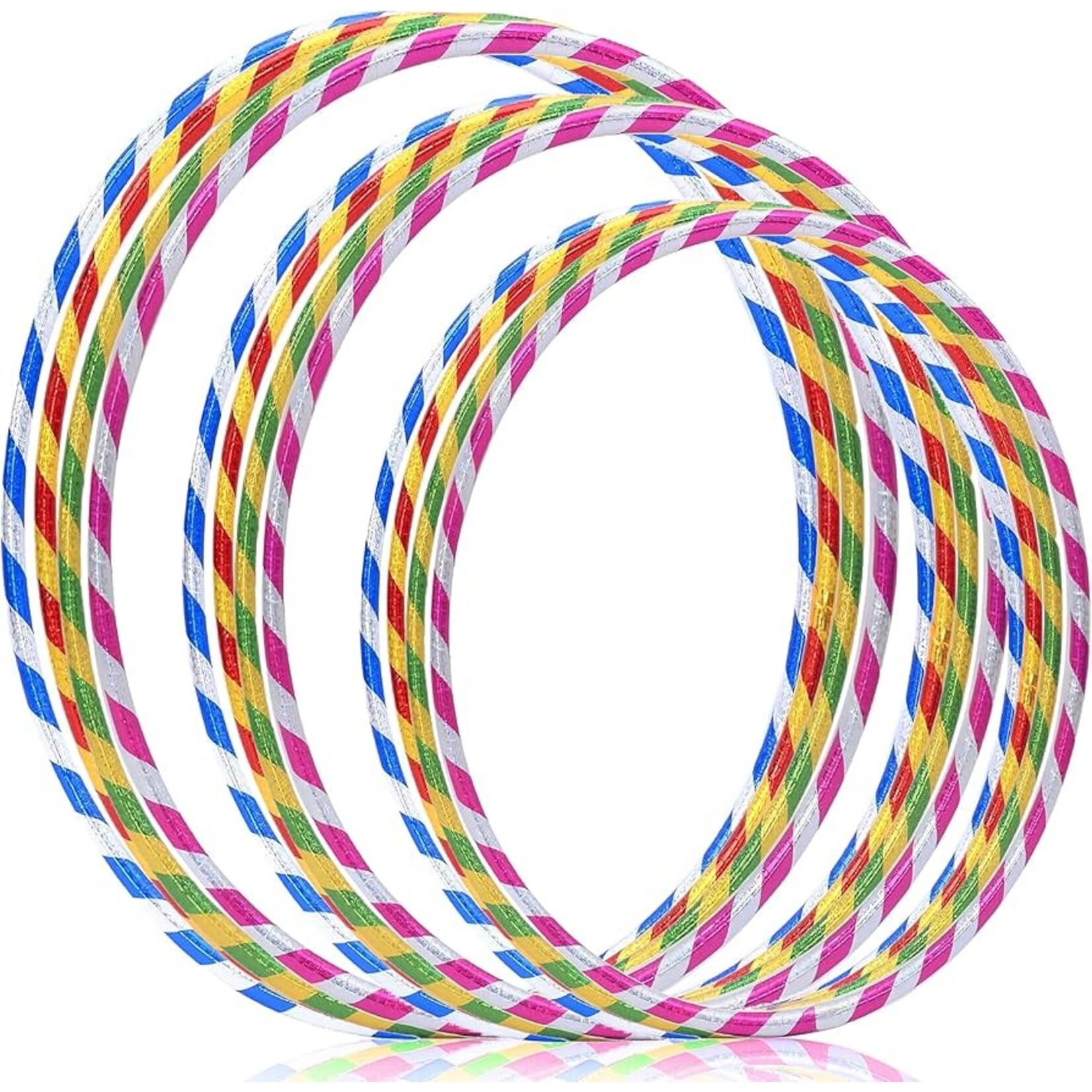 HULA HOOP STRIPE GLITTER MED