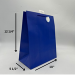 SOLID COLOR LGE BAG; MATTE ROYAL BLUE