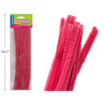 Selectum 12" Chenilles Pink 40/Bag 4 Mm Thickness
