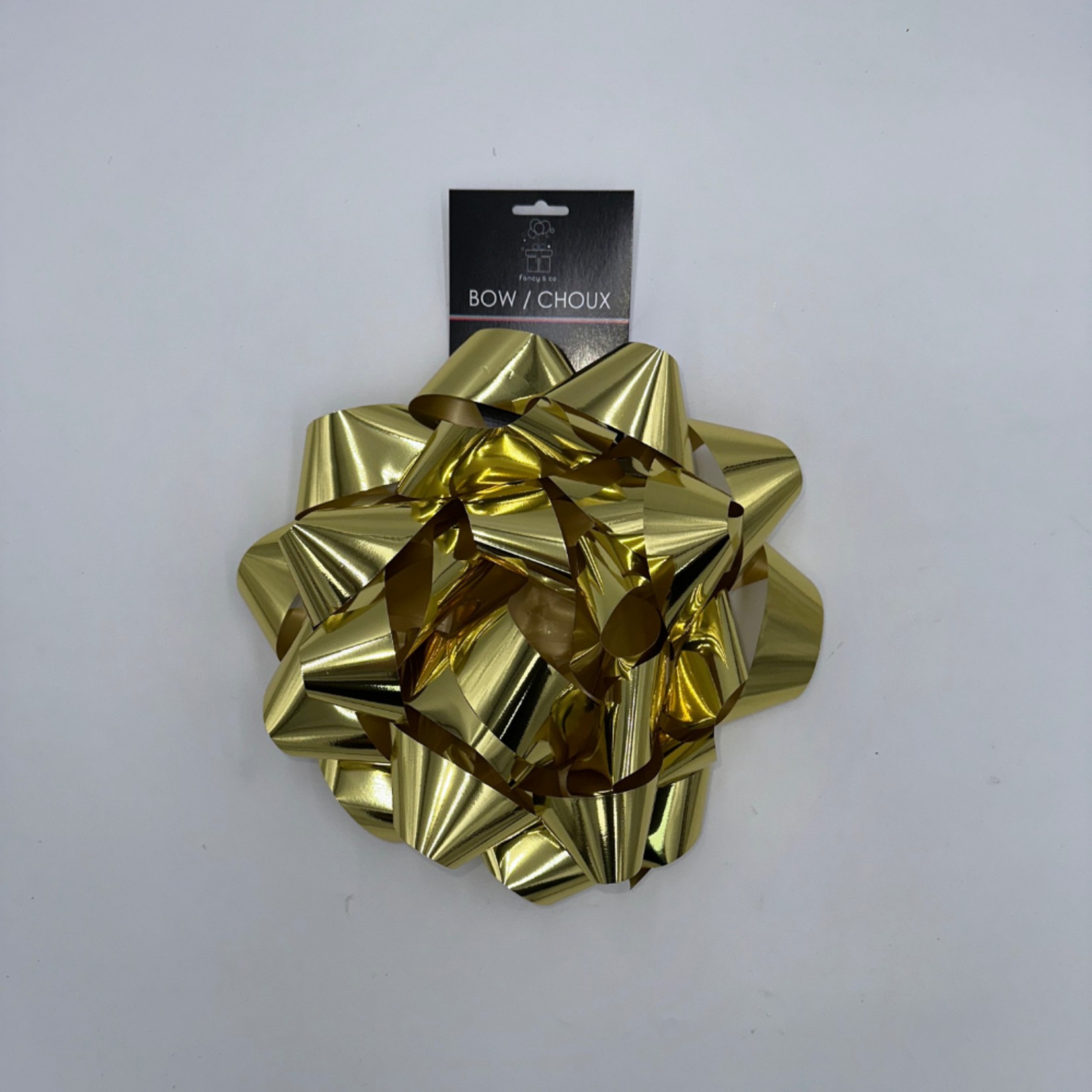 "12"" Star Bow Metallic Gold "