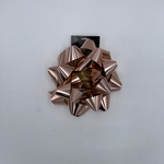 10" Star bow metallic Rose Gold