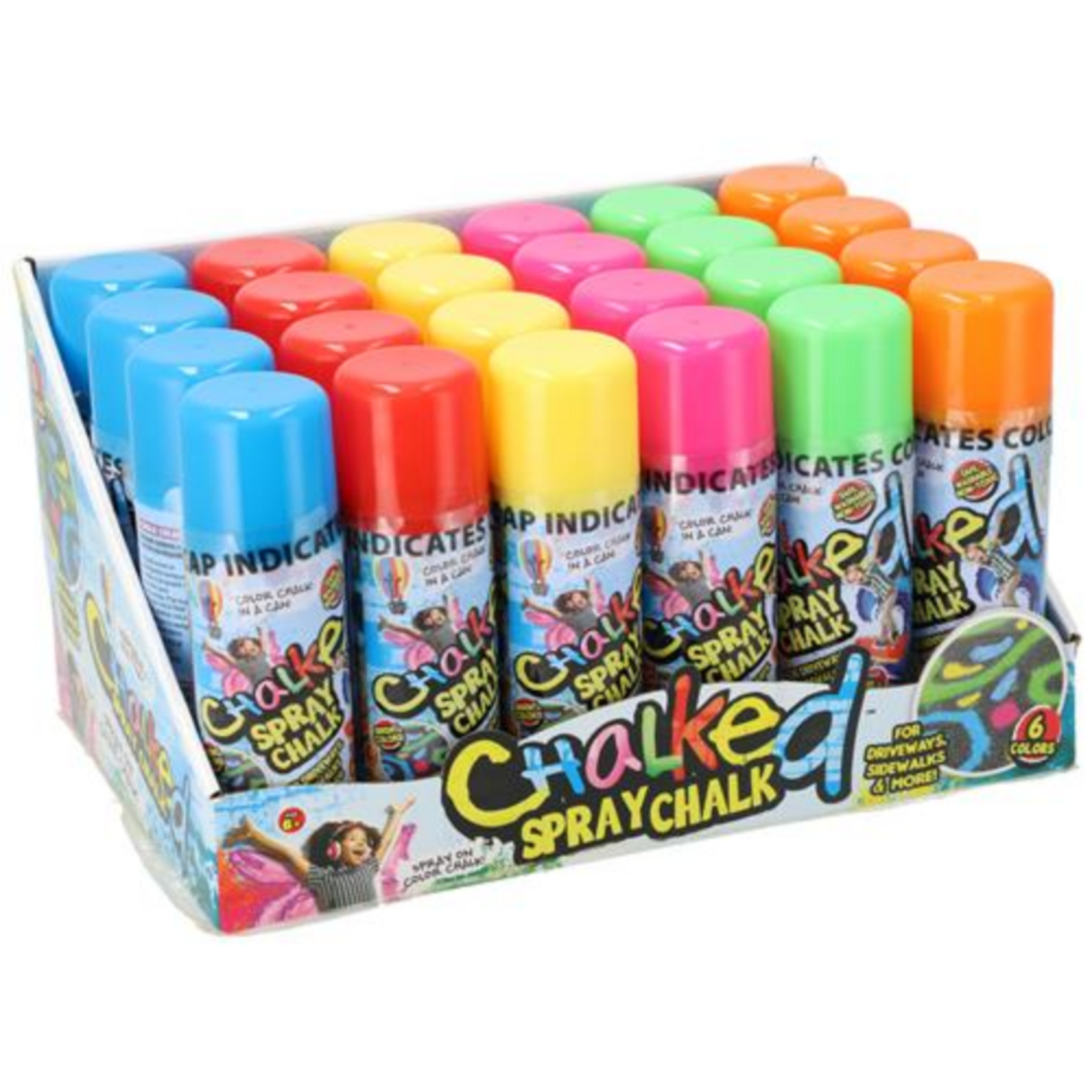 Crazy Chalk Spray 3oz Asst.