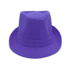 Adult Fedora Hat - Purple