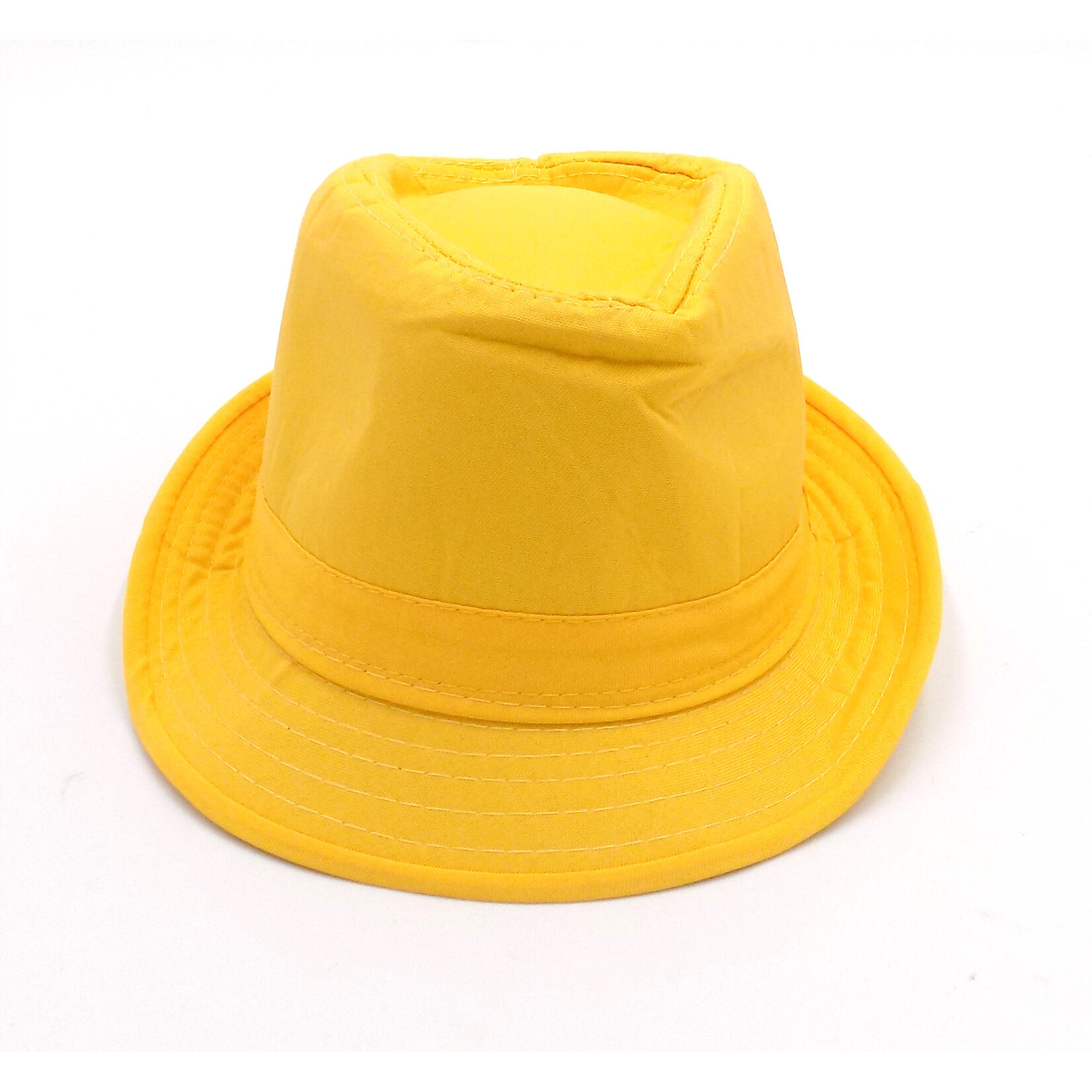 Adult Fedora Hat - Yellow