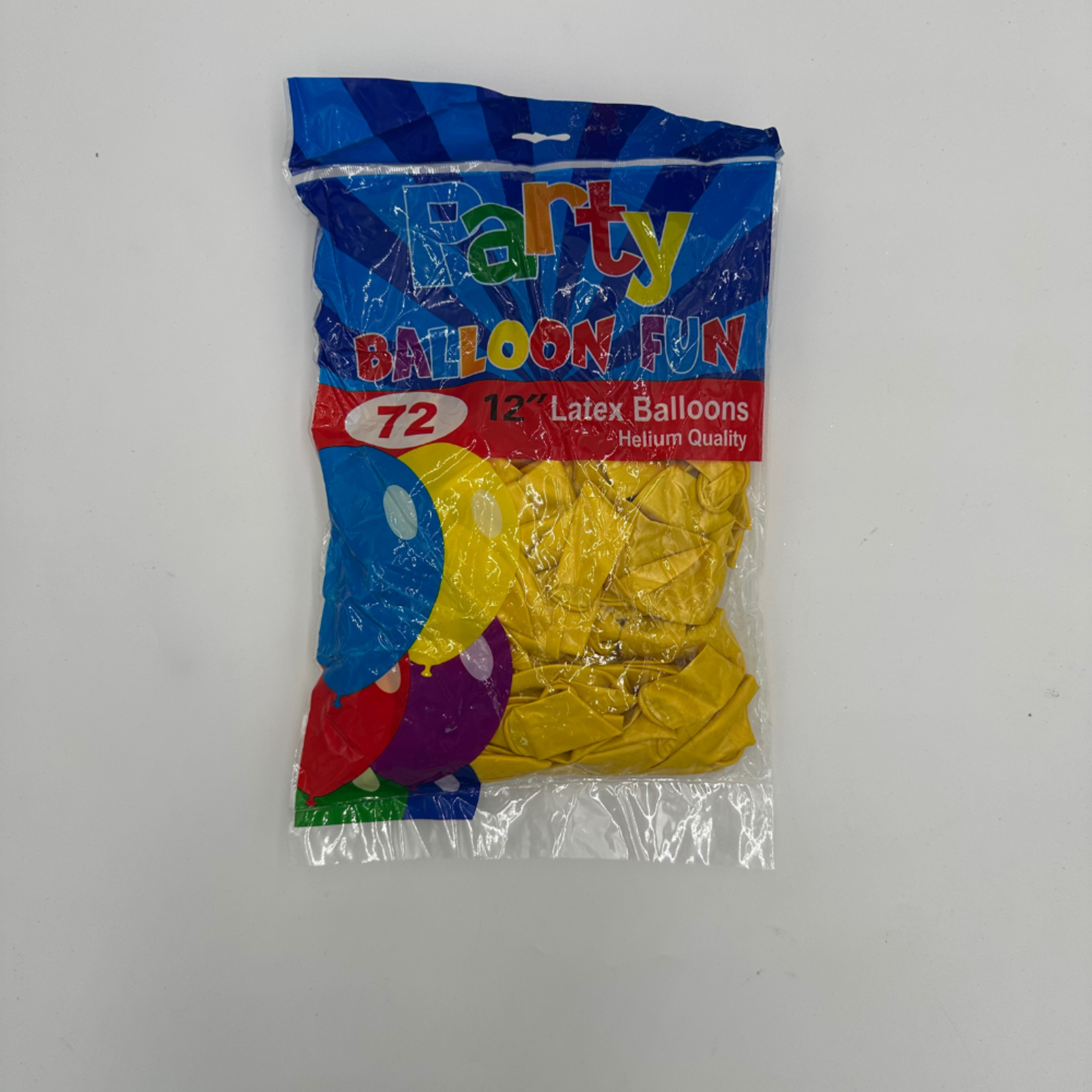 12 Inch Latex Balloon Yellow