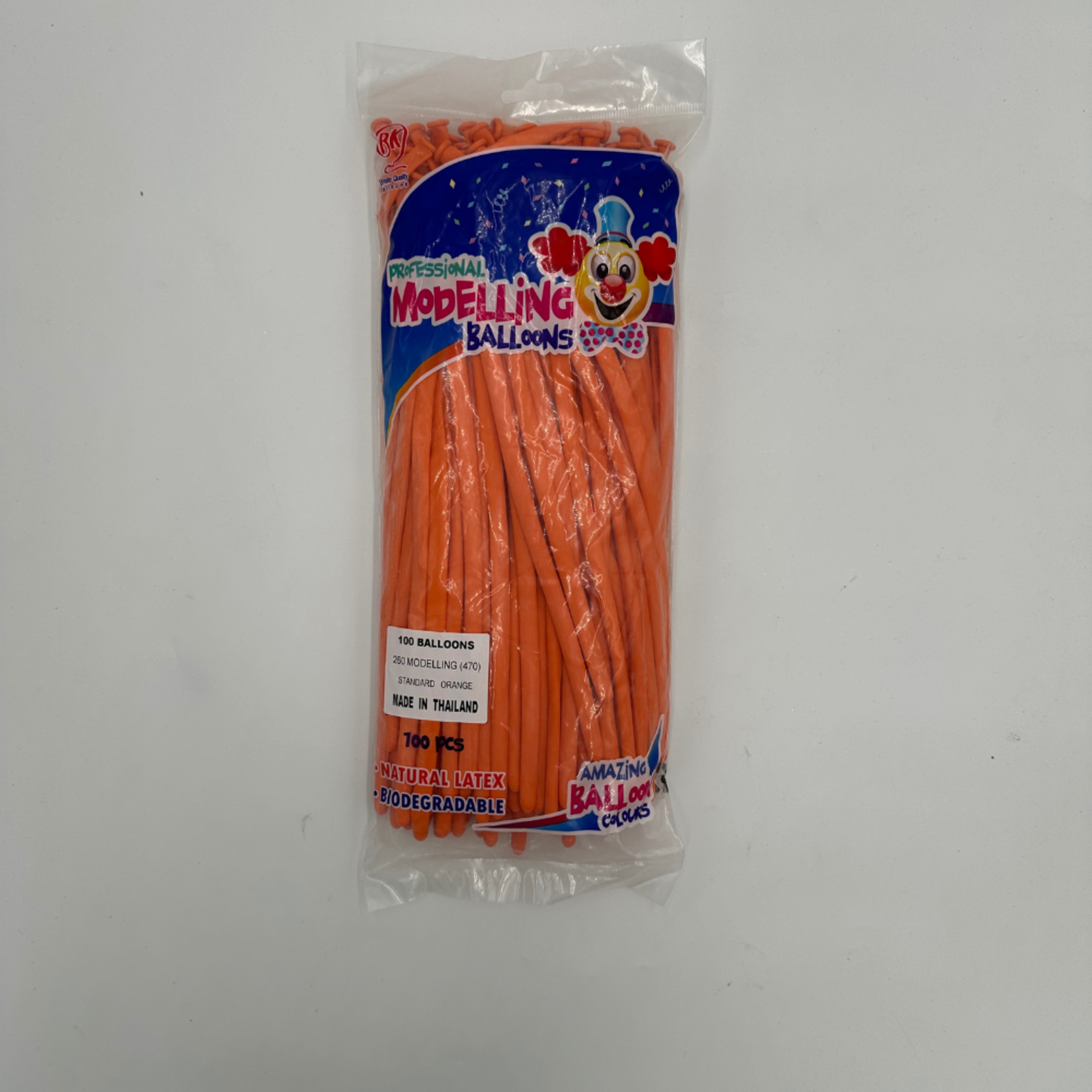 260 Professional Modeling Balloon Orange