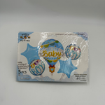 WELCOME BABY BOY BALLOON SET