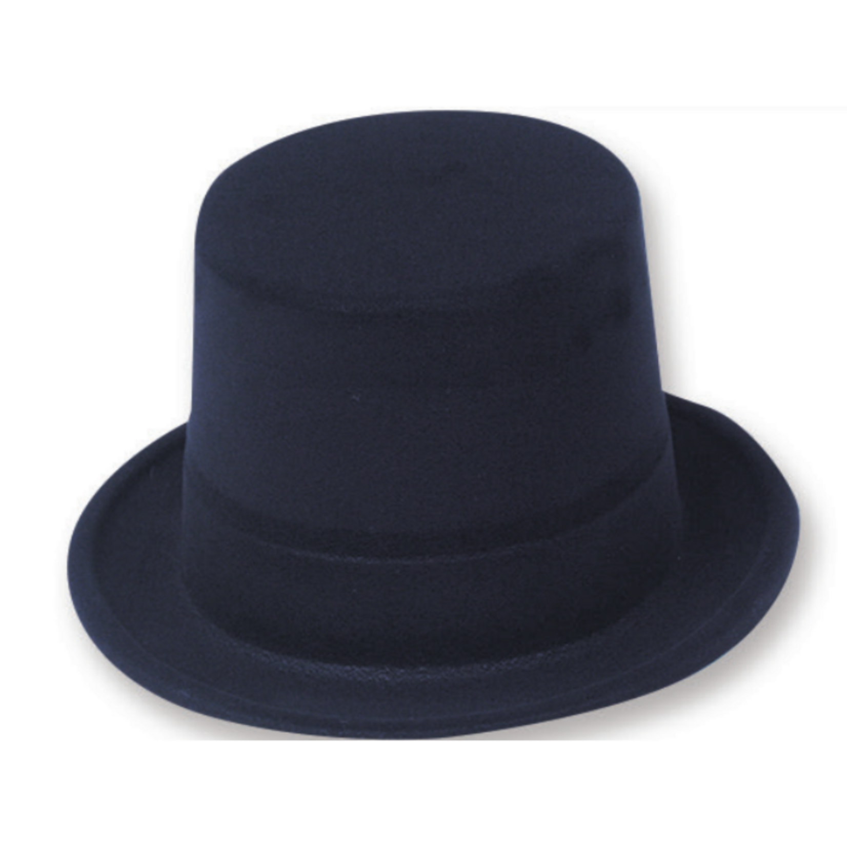 Black Velour Top Hat