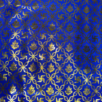 Religious Swastika Pattern Style No 3110  - Royal Blue