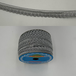 LACE & TRIMS SILVER (18mtr/roll) 11216