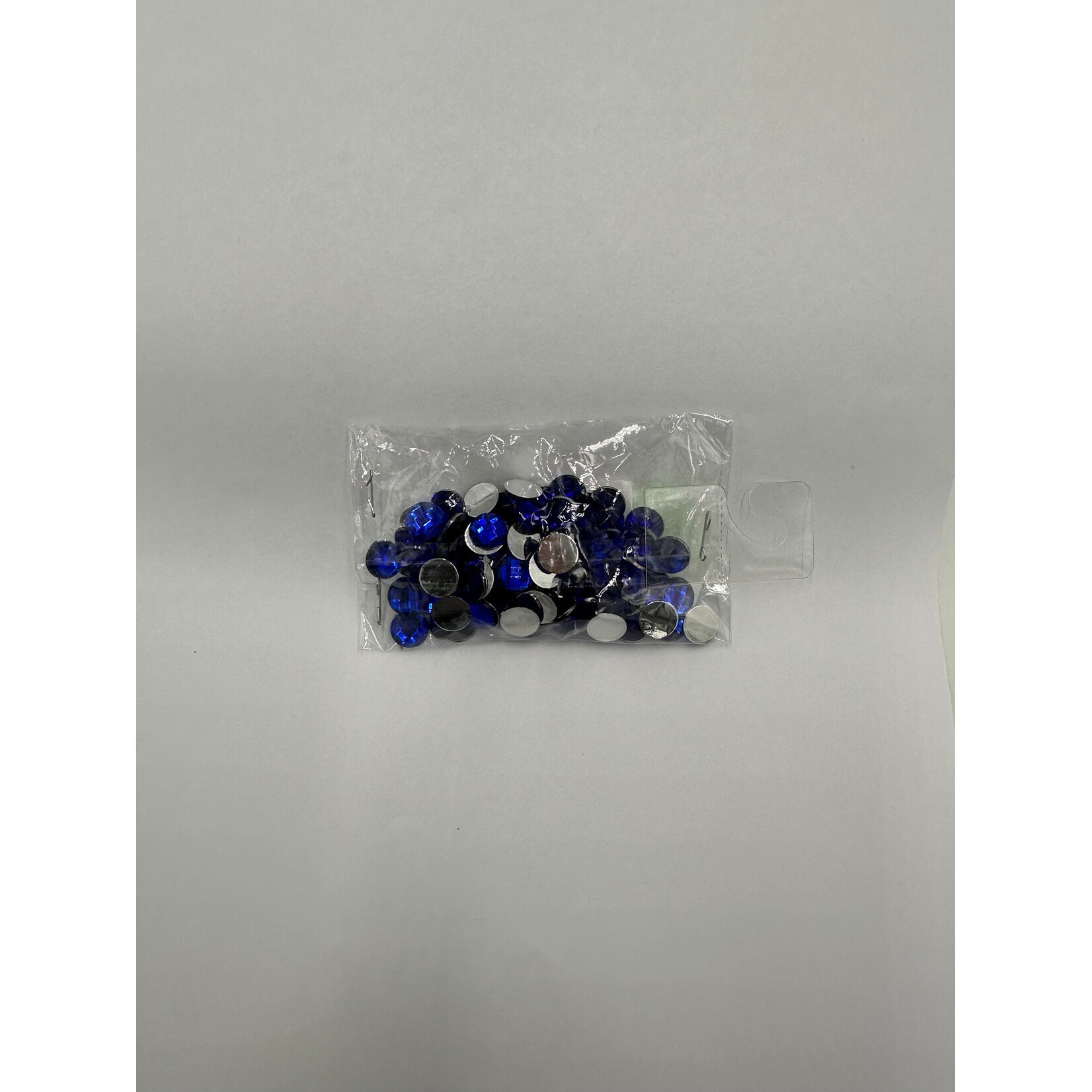 Crystal Plain 10mm Round Sapphire Blue